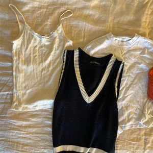 Bundle of 4 brandy Melville tops